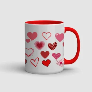 Taza de Corazones