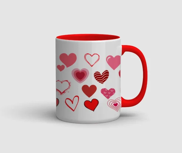 Taza de Corazones