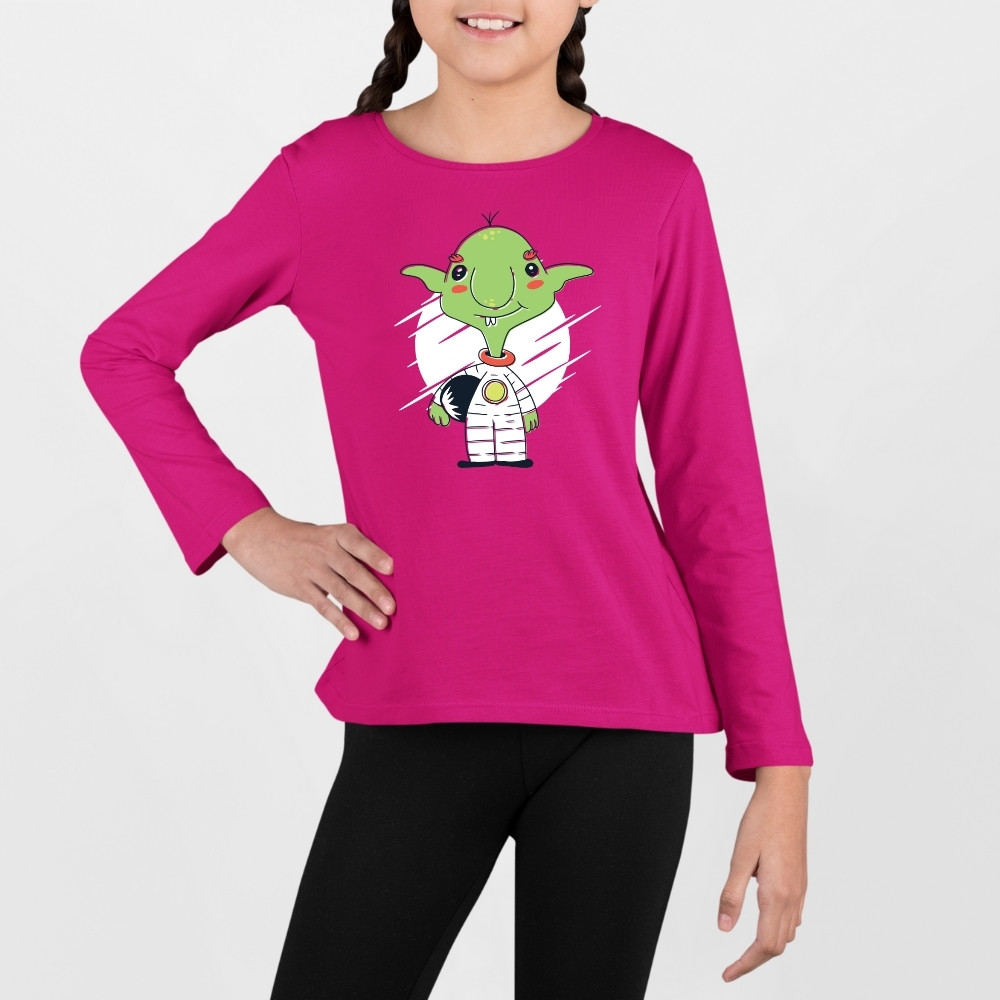 Camiseta Astronauta Goblin de niña manga larga