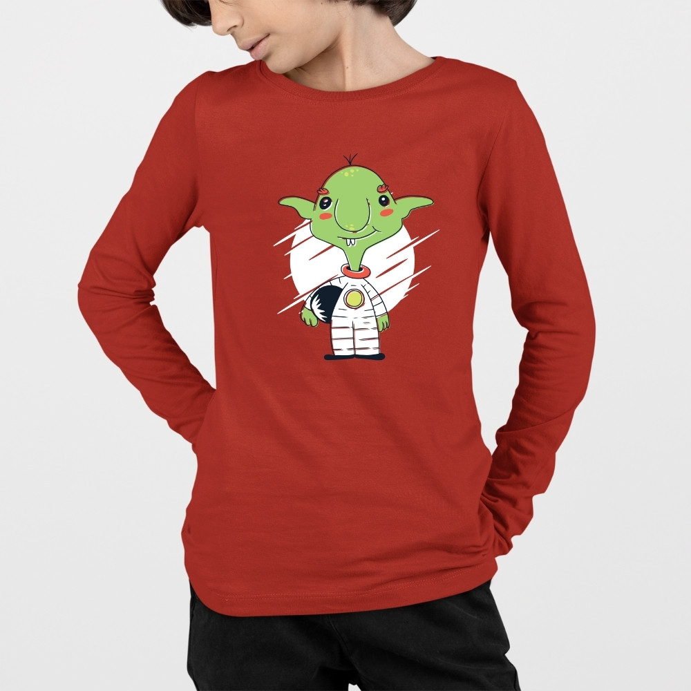 Camiseta Astronauta Goblin de niño manga larga
