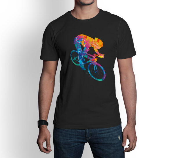 Camiseta de hombre clásica Premium Ciclista