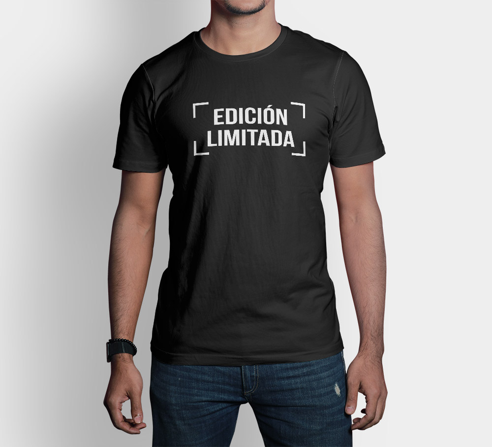 Camiseta Edición Limitada, calidad premium