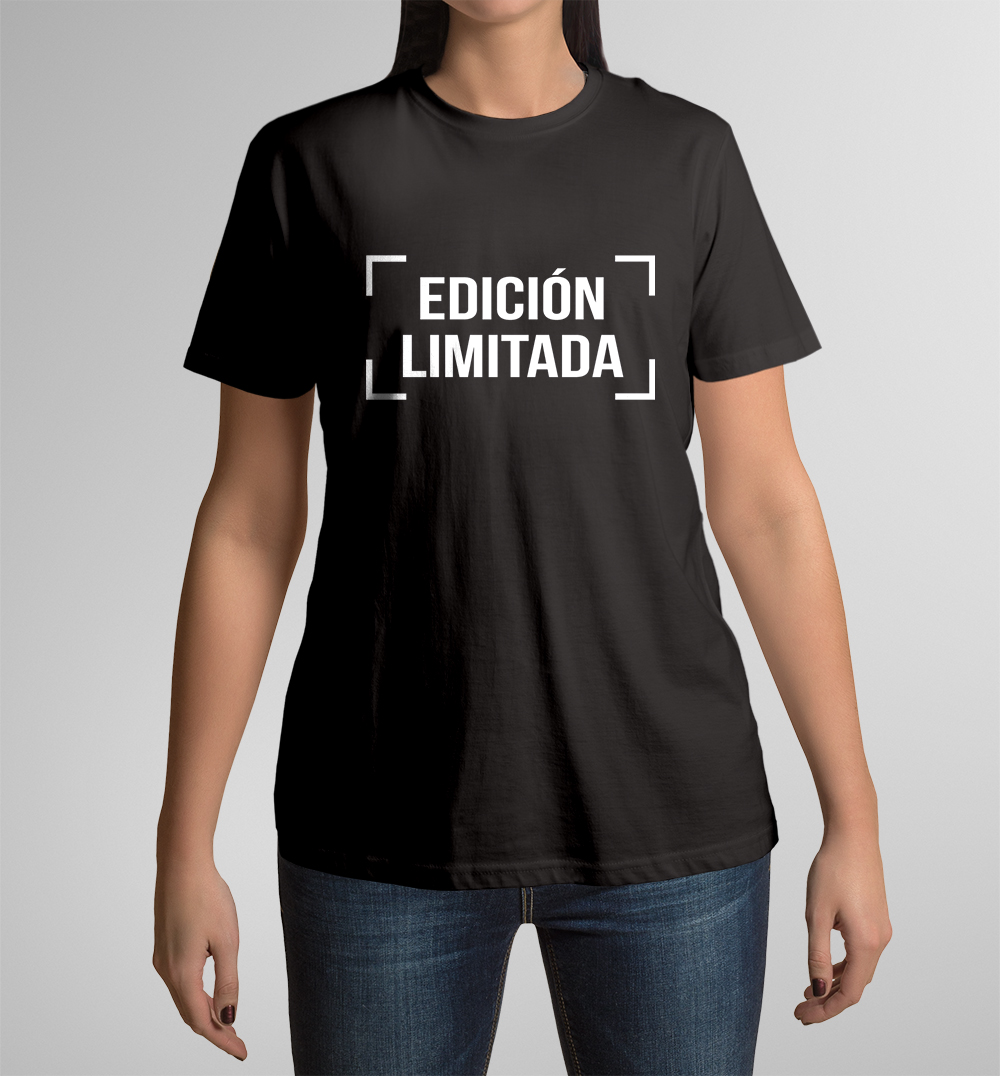 Camiseta Edición Limitada de mujer manga corta