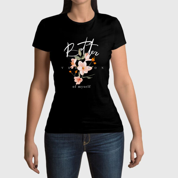 Camiseta de mujer clásica Premium Flores