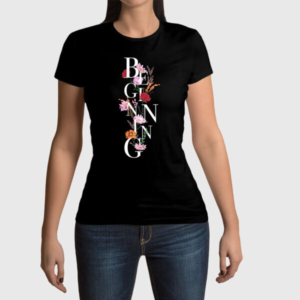 Camiseta de mujer clásica Premium Flores