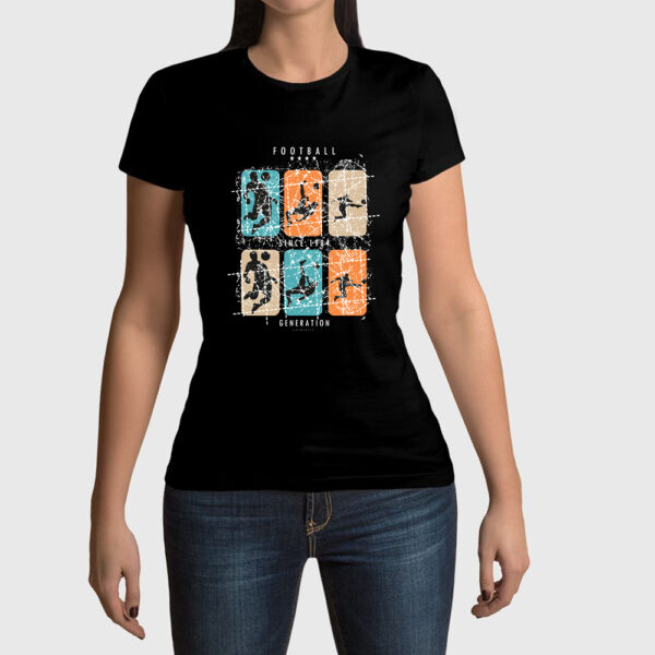 Camiseta de mujer clásica Premium Fútbol