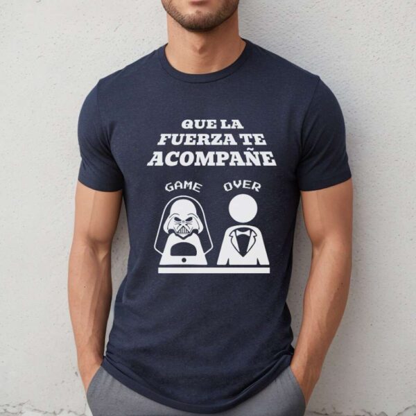 Camiseta de hombre clásica Premium Que la Suerte te Acompañe - Imagen 7