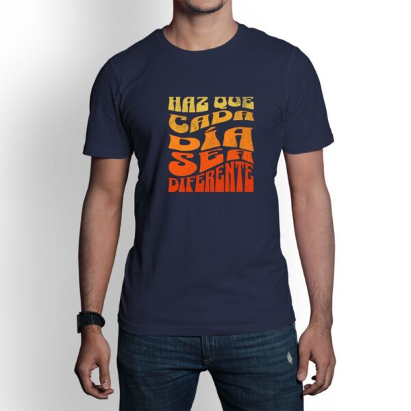 Camiseta de hombre clásica Premium Haz que cada día cuente - Imagen 2
