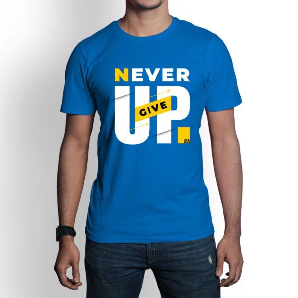 Camiseta de hombre clásica Premium Never Give Up - Imagen 10