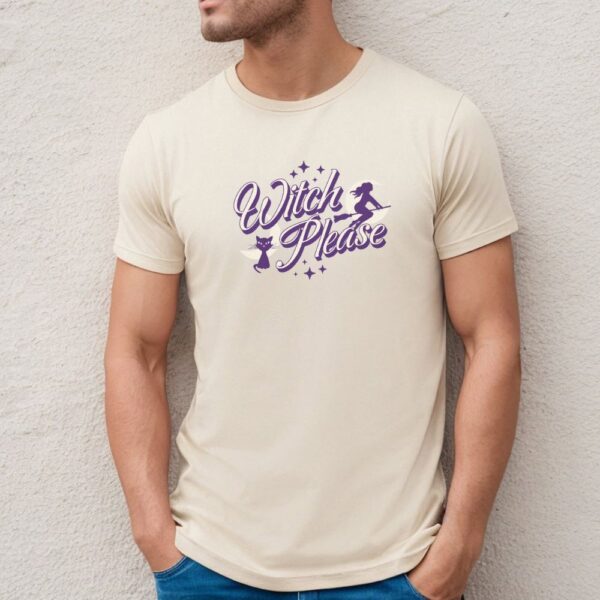 Camiseta de hombre clásica Premium Witch Please - Imagen 6