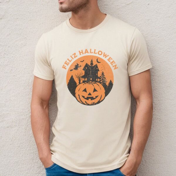 Camiseta de hombre clásica Premium Feliz Halloween