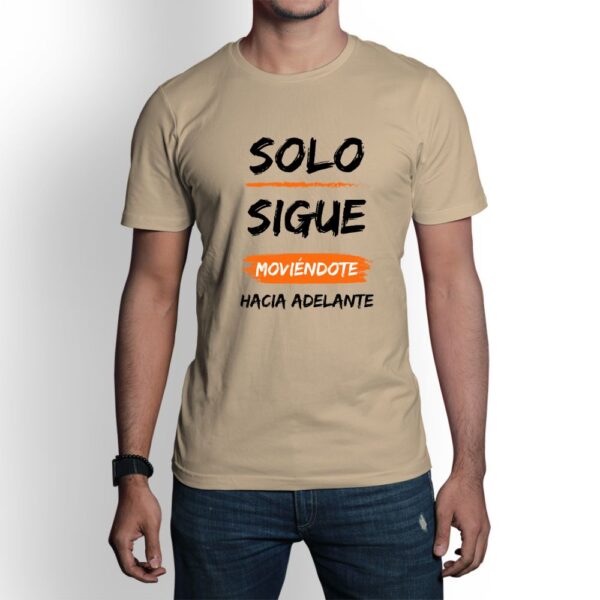 Camiseta de hombre clásica Premium Sólo Sigue Moviéndote hacia Adelante - Imagen 9