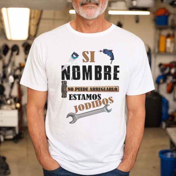 Camiseta de hombre clásica Premium Si no puede arreglarlo, estamos jodidos