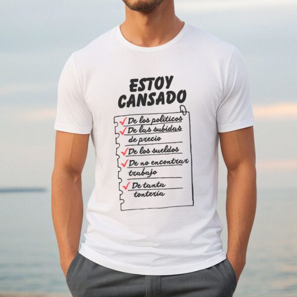 Camiseta de hombre clásica Premium Estoy cansado