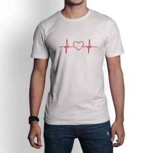 Camiseta de hombre clásica Premium Latidos