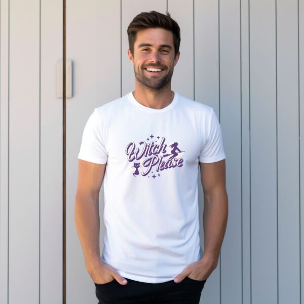 Camiseta de hombre clásica Premium Witch Please - Imagen 5