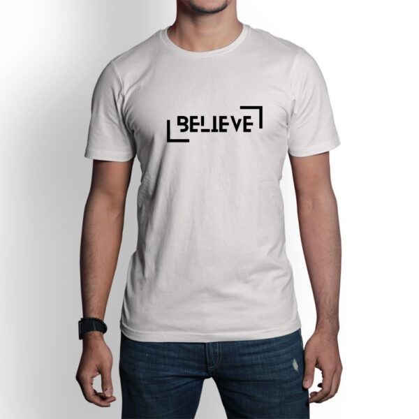 Camiseta de hombre clásica Premium Believe - Imagen 8
