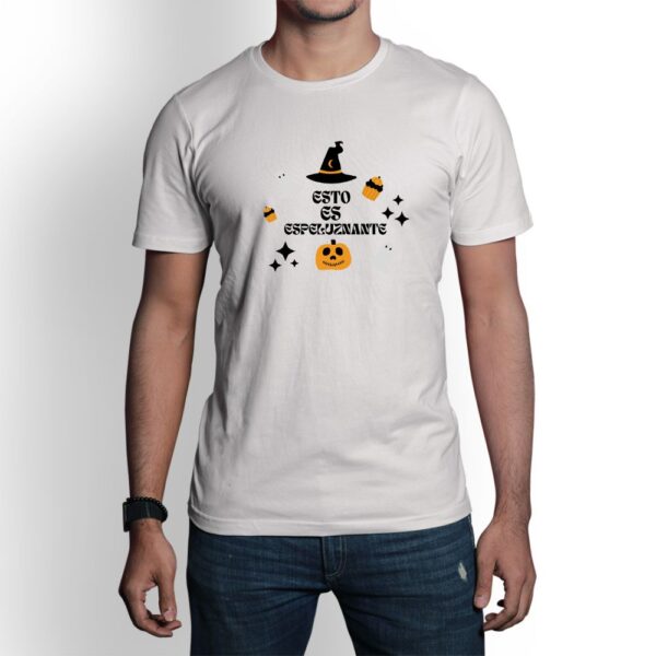Camiseta de hombre clásica Premium Esto es espeluznante - Imagen 8