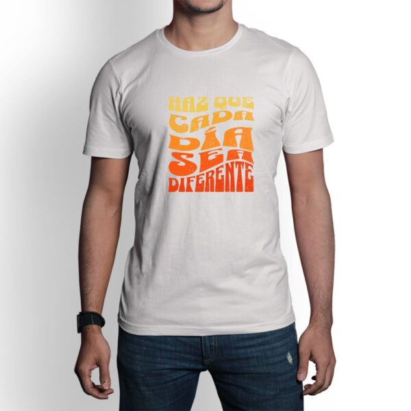 Camiseta de hombre clásica Premium Haz que cada día cuente - Imagen 9