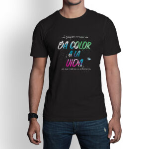 Camiseta de hombre clásica Premium Da Color a Tu Vida