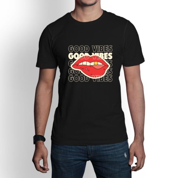 Camiseta de hombre clásica Premium Good Vibes