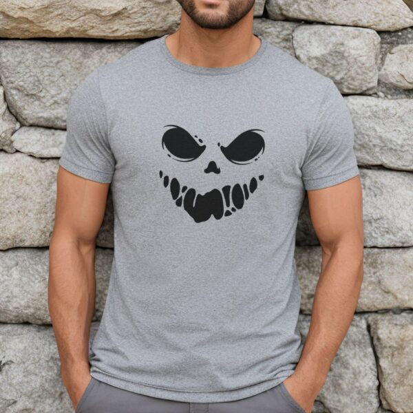 Camiseta de hombre clásica Premium Halloween Face