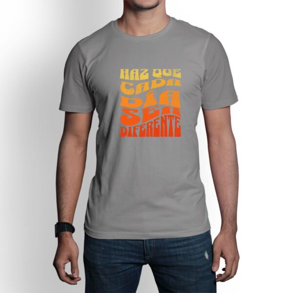 Camiseta de hombre clásica Premium Haz que cada día cuente - Imagen 7