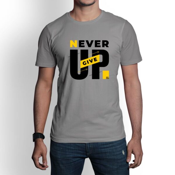 Camiseta de hombre clásica Premium Never Give Up - Imagen 5