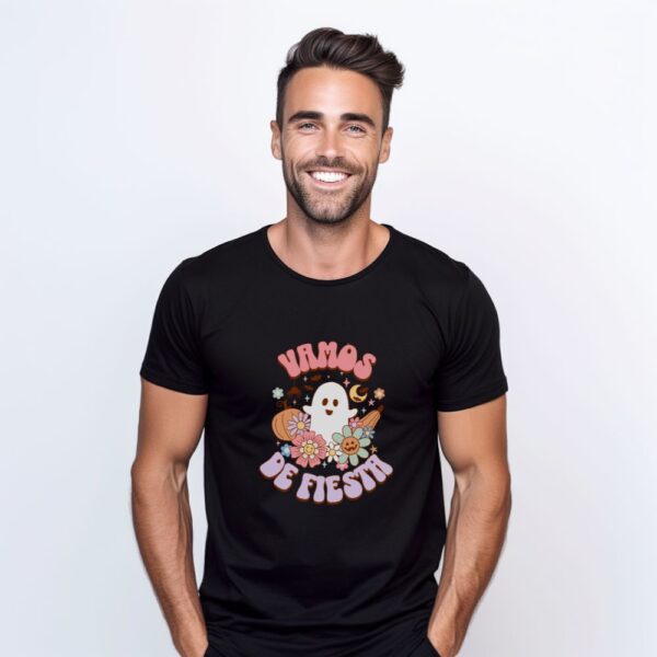 Camiseta de hombre clásica Premium Vamos de fiesta - Imagen 3