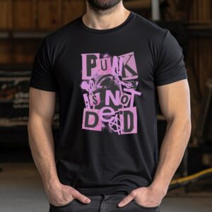 Camiseta de hombre clásica Premium Punk is not dead