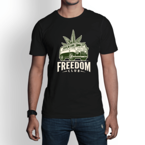 Camiseta de hombre clásica Premium Freedom Club