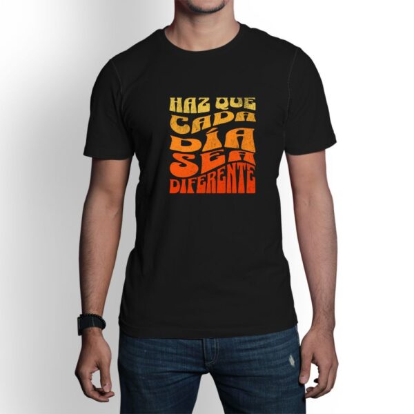 Camiseta de hombre clásica Premium Haz que cada día cuente