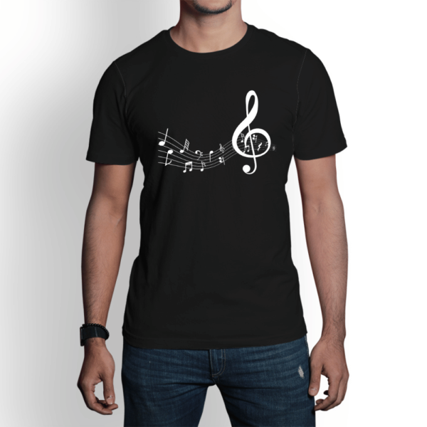 Camiseta de hombre clásica Premium La Música
