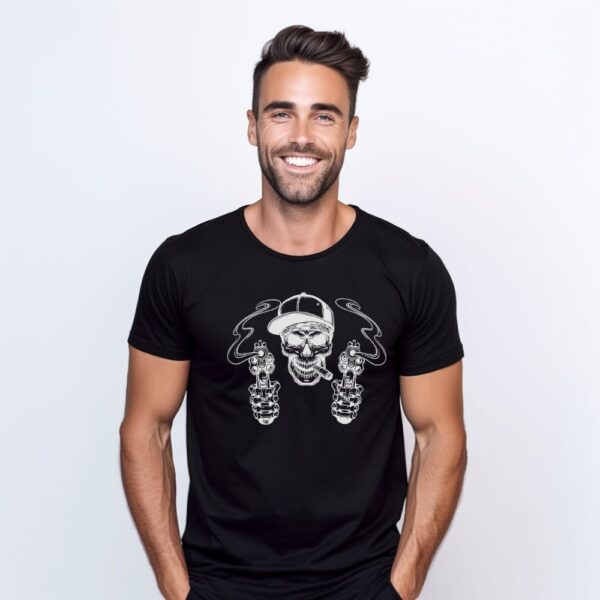 Camiseta de hombre clásica Premium Pistolero - Imagen 2