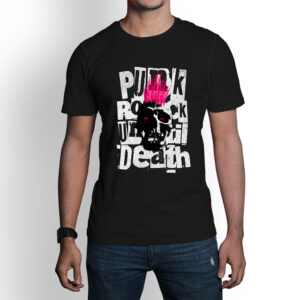 Camiseta de hombre clásica Premium Punk Rock Until Death