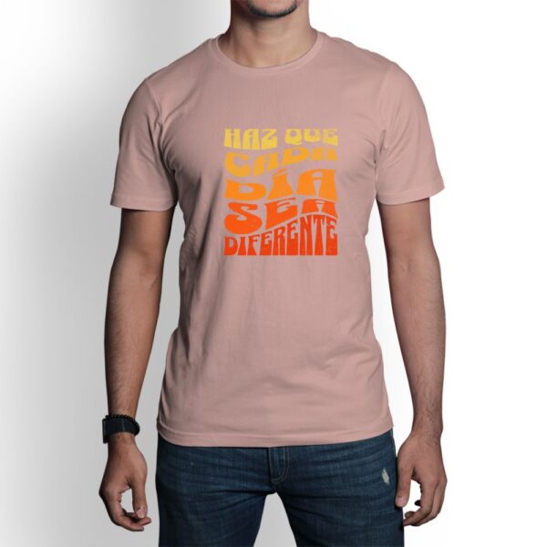 Camiseta de hombre clásica Premium Haz que cada día cuente - Imagen 4