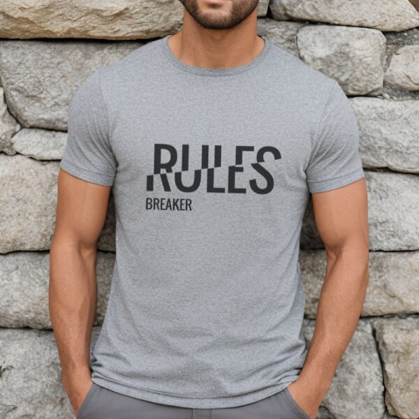 Camiseta de hombre clásica Premium Rules Breaker