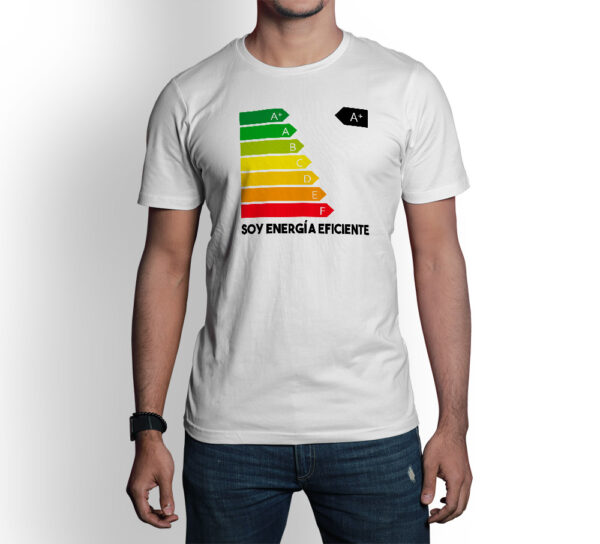 Camiseta de hombre clásica Premium Soy Energía Eficiente