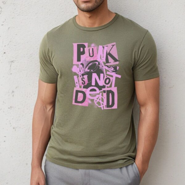 Camiseta de hombre clásica Premium Punk is not dead - Imagen 2