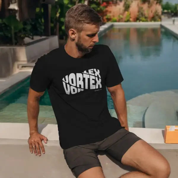 Camiseta de hombre clásica Premium Vortex