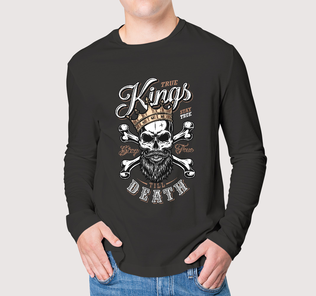 Camiseta Kings de hombre manga larga