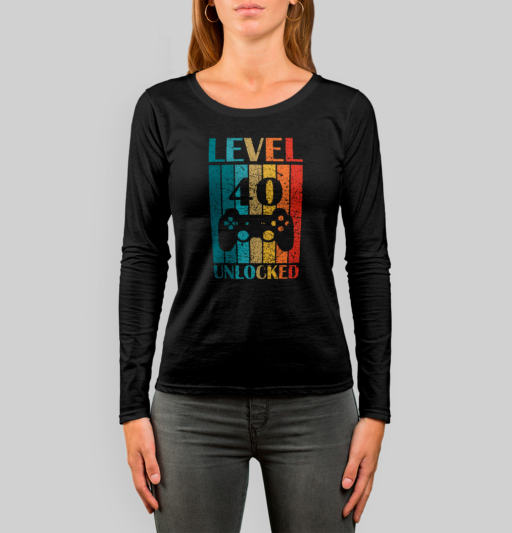 Camiseta de mujer Level 40