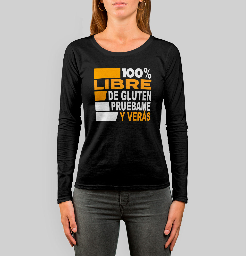 Camiseta de mujer Libre de Gluten