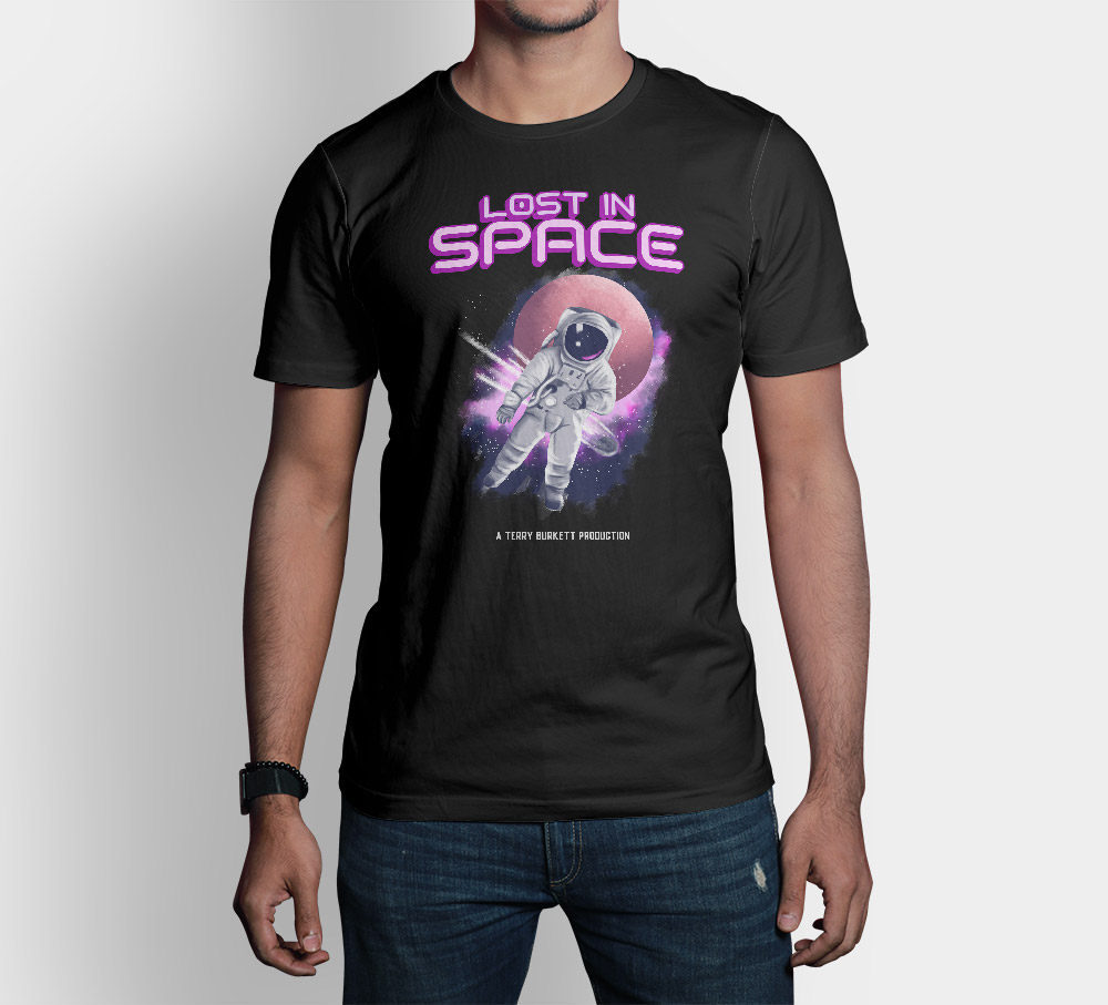 Camiseta Lost in Space, calidad premium