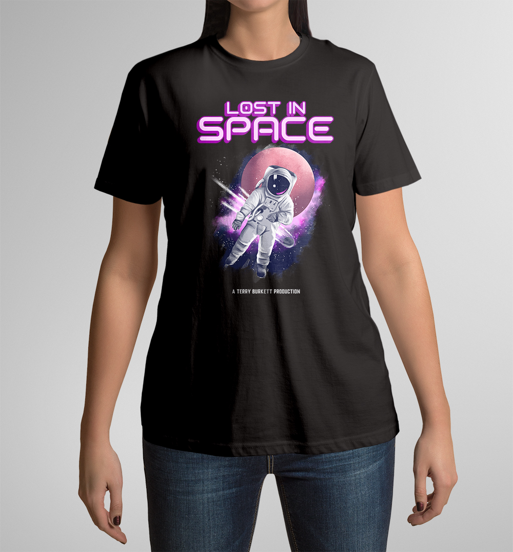 Camiseta Lost in Space de mujer manga corta