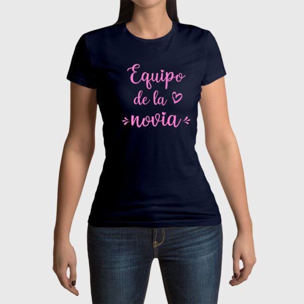 Camiseta de mujer clásica Premium Equipo de la Novia - Imagen 11