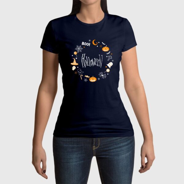 Camiseta de mujer clásica Premium Halloween - Imagen 11
