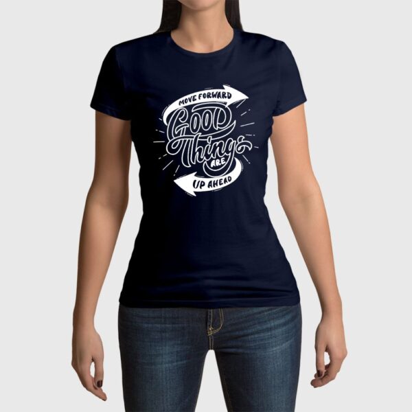 Camiseta de mujer clásica Premium Move Forward - Imagen 11