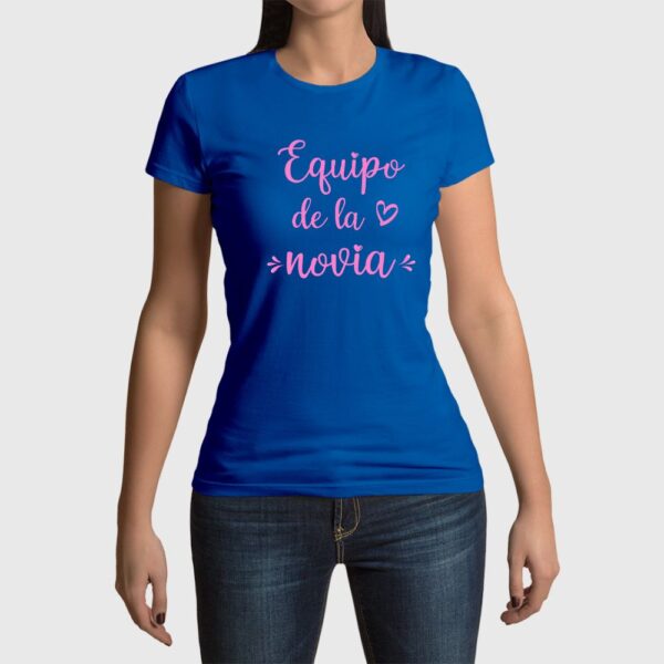 Camiseta de mujer clásica Premium Equipo de la Novia - Imagen 10