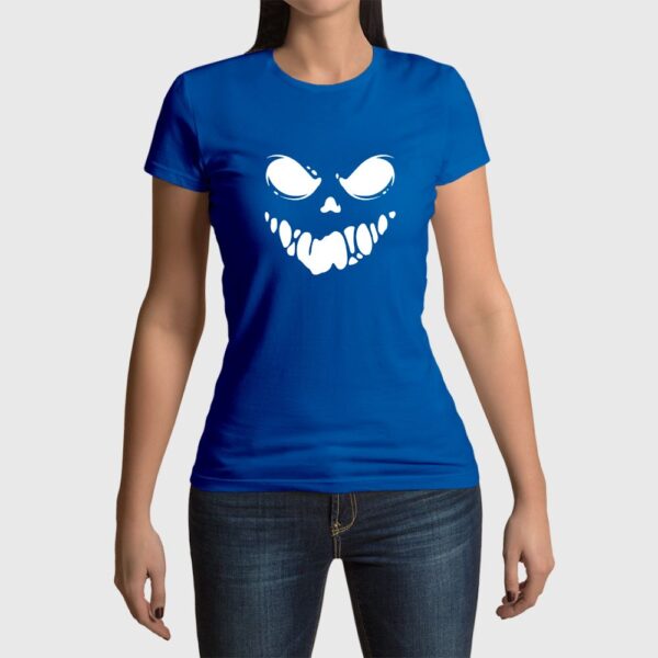Camiseta de mujer clásica Premium Halloween Face - Imagen 10